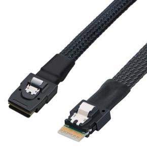 Mini SAS SFF-8087 to Ultraport Slimline SAS Slim 4.0 SFF-8654 4i 38P PCI-Express cable